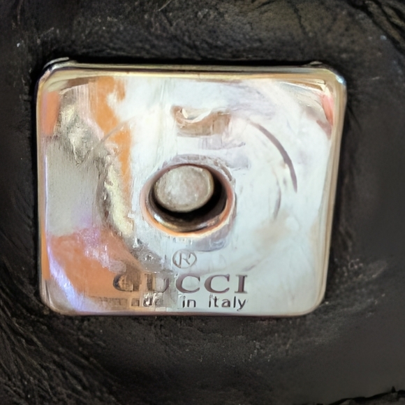 Vintage Gucci Bamboo Monogram Hand And Shoulder Tote Bag Good Condition! - Picture 14 of 16